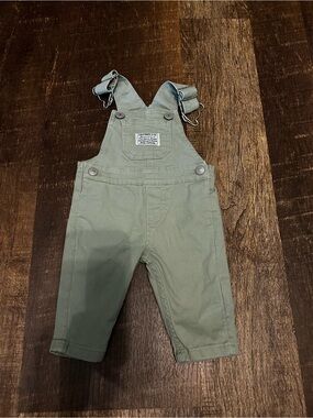 Levi's Olive Green Kids Overalls